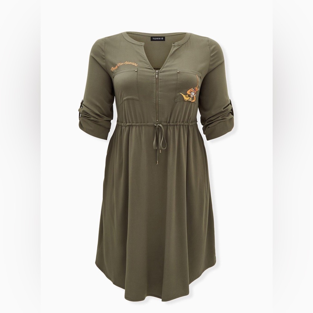 Torrid Disney green Aladdin dress size 2x